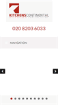Mobile Screenshot of kitchenscontinental.com